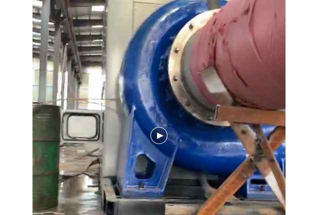 乐鱼在线登录入口官网-乐鱼(中国)流量5100立方大型柴油机混流泵机组测试中